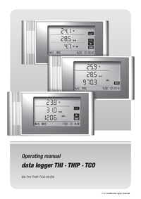 Thumbnail of document Manual - HUMLOG 20 Data Logger
